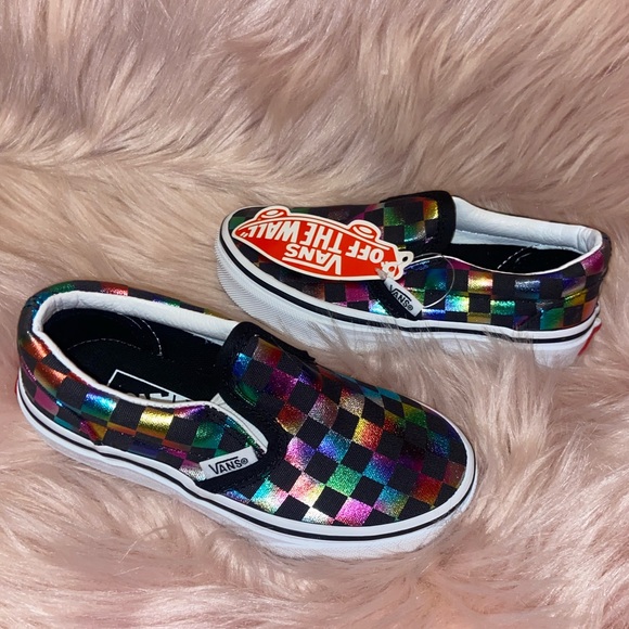 Vans Other - Brand New Multi metallic Vans Kids 10.5